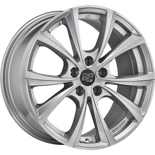 MSW 27T Full Silver 9,5x19 5x114.3 ET45 CB64,1 60° 850 kg W19367001T09 rehvid – osta PRVShop.ee