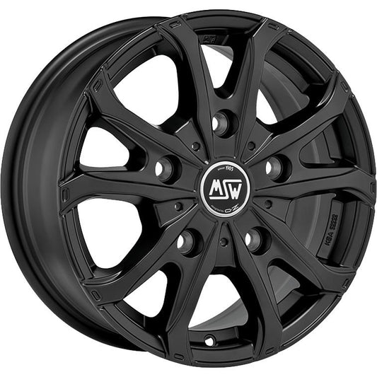 MSW 48 Van Matt Black 6,5x16 5x118 ET55 CB71,1 60° 1350 kg W19299001T53 rehvid – osta PRVShop.ee
