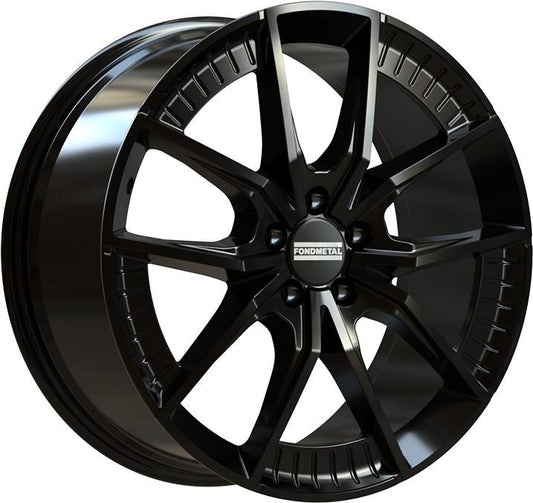 Fondmetal Elatha Glossy Black 8x18 5x112 ET45 CB66,6 R13 800 kg RF19100 rehvid – osta PRVShop.ee