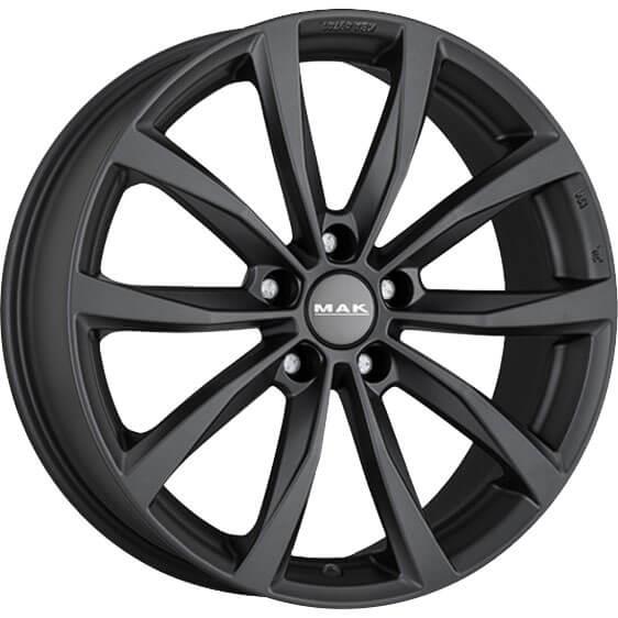 MAK Wolf Gloss Black 6,5x16 5x114.3 ET40 CB76,0 60° 680 kg F6560WFGB40FF rehvid – osta PRVShop.ee