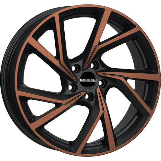 MAK Kassel Black & Bronze 8x20 5x114.3 ET45 CB76,0 60° 1050 kg F8020KABB45F3 rehvid – osta PRVShop.ee