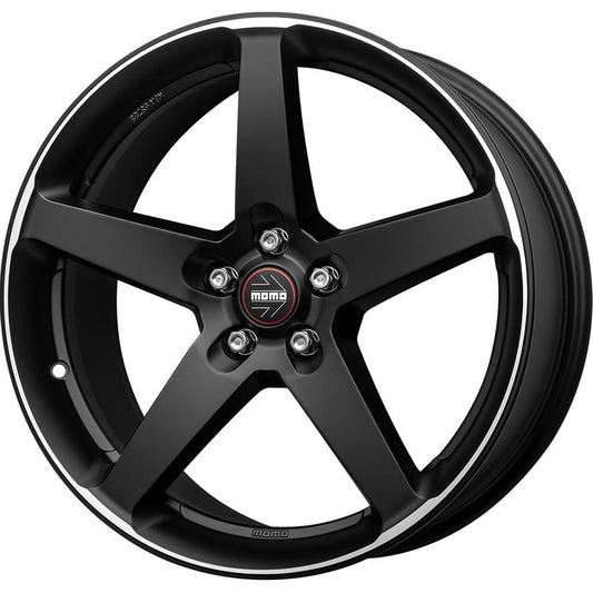 Momo Five Matt Black Polished 8x18 5x112 ET42 CB72,2 60° WFIE80842512 rehvid – osta PRVShop.ee