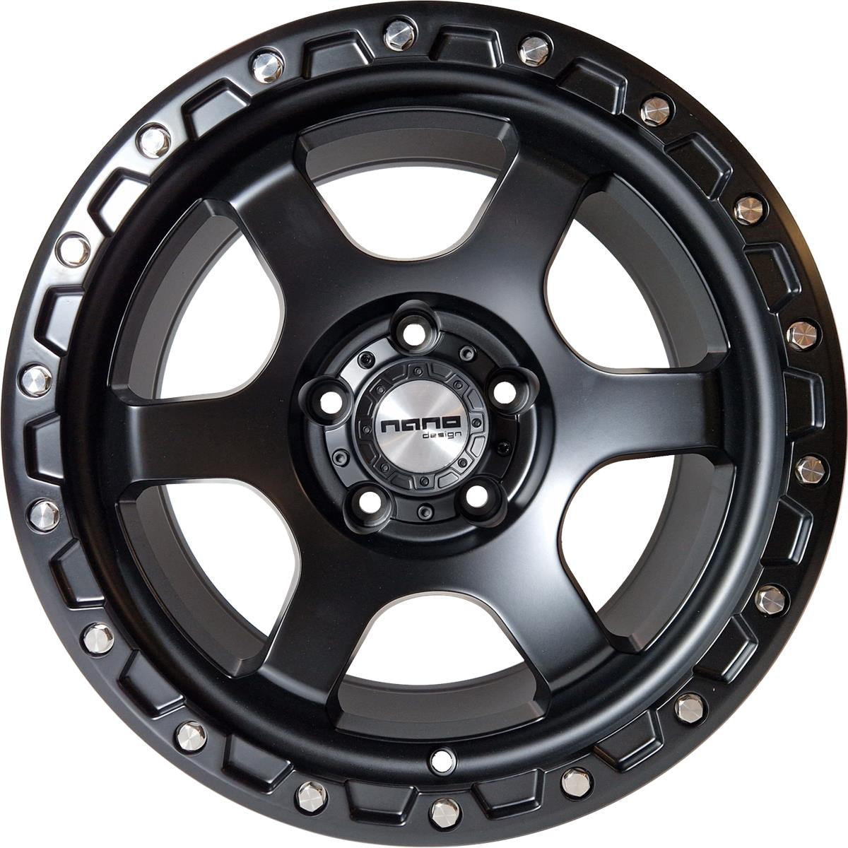 Nano 3S240 Full Matt Black 8,5x17 5x127 ET0 CB71,6 60° 1130 kg BK3S240MB-527-785-0 rehvid – osta PRVShop.ee