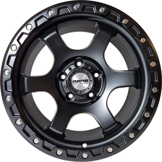 Nano 3S240 Full Matt Black 8,5x17 5x127 ET0 CB71,6 60° 1130 kg BK3S240MB-527-785-0 rehvid – osta PRVShop.ee