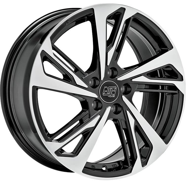 MSW 60 Gloss Black Full Polished 7,5x17 5x112 ET46 CB57,1 R13 725 kg W19436008E56 rehvid – osta PRVShop.ee