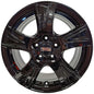 Fondmetal PRO1 Glossy Black 7x17 5x114.3 ET45 CB66,1 60° 1000 kg RF19463 rehvid – osta PRVShop.ee