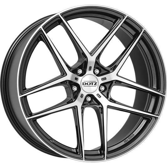 Dotz LagunaSeca dark Gunmetal/polished 9x20 5x120 ET30 CB72,6 60° 740 kg OLA0M9FP30 rehvid – osta PRVShop.ee