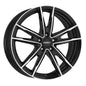 Dezent KF dark Black/polished 6,5x16 5x114.3 ET45 CB60,1 Flat 700 kg TKFZ0BP45TE rehvid – osta PRVShop.ee