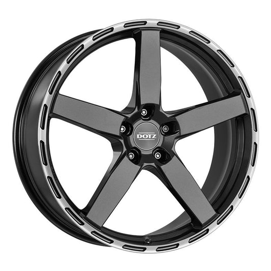 Dotz MarinaBay dark Gunmetal/polished lip 9,5x19 5x120 ET40 CB72,6 60° 780 kg OMA9N9FL40 rehvid – osta PRVShop.ee