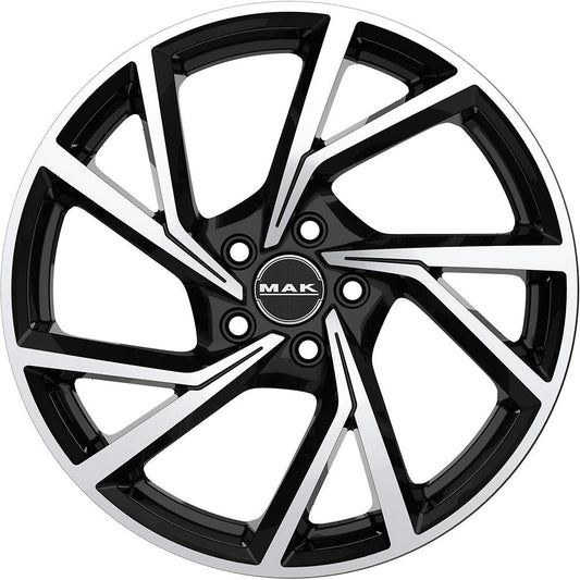 MAK Kassel Black Mirror 7,5x18 5x114.3 ET48 CB76,0 60° 800 kg F7580KABM48F3 rehvid – osta PRVShop.ee