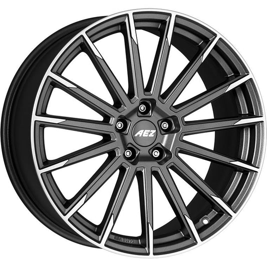 AEZ Atlanta Graphite matt/polished 8x19 5x112 ET44 CB57,1 R13 780 kg AAT9K8GP44E rehvid – osta PRVShop.ee