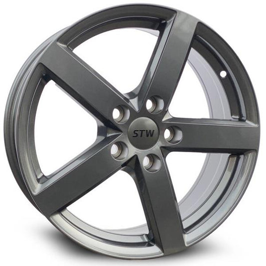 STW City Dark Anthracite 8x18 5x114.3 ET38 CB67,1 Flat 750 kg STWCG0DA38 rehvid – osta PRVShop.ee