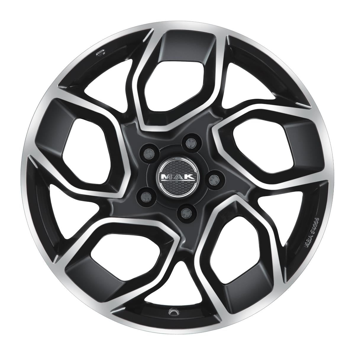 MAK Express Black Mirror 6,5x16 5x114.3 ET45 CB66,1 60° 1275 kg F6560ESBM45FN2Y rehvid – osta PRVShop.ee