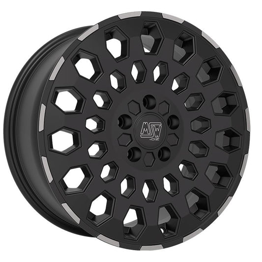 MSW 99 Van Matt Black Lip Polished 7x17 6x120 ET40 CB74,6 60° 1250 kg W19474003TO3 rehvid – osta PRVShop.ee