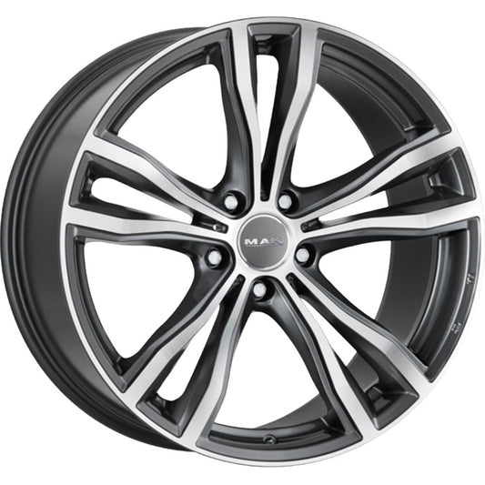 MAK X-Mode Gun Met-Mirror Face 10x20 5x120 ET40 CB74,1 60° 995 kg F1020XMQM40IZX rehvid – osta PRVShop.ee