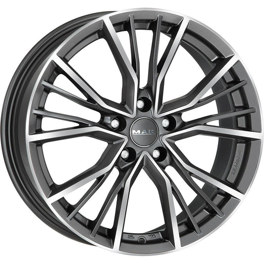 MAK Union Gun Met-Mirror Face 9,5x21 5x112 ET25 CB66,6 R14 950 kg F9521UNQM25WS1X rehvid – osta PRVShop.ee