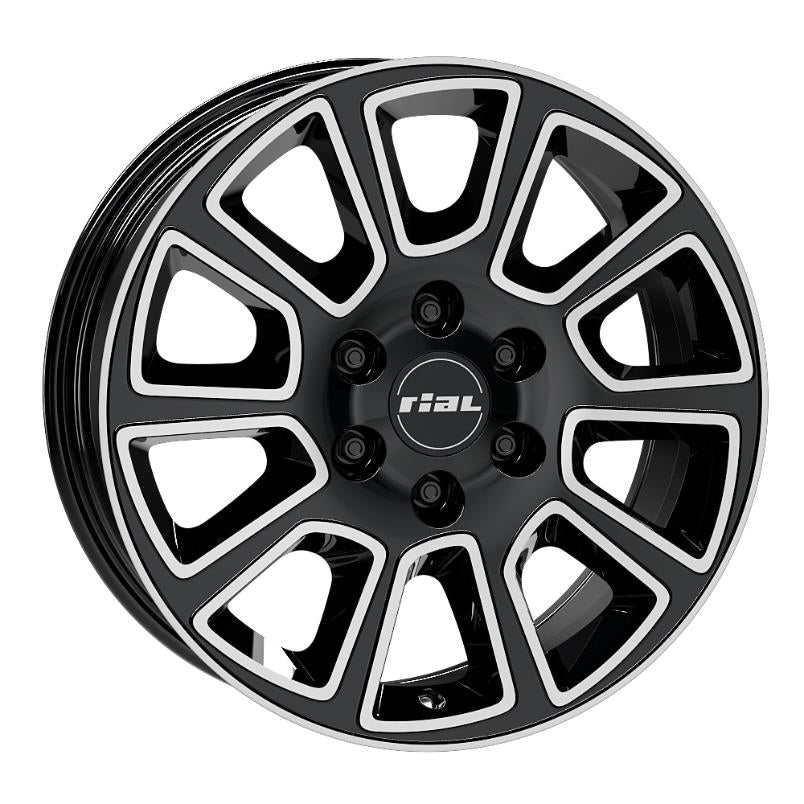 Rial Transporter 2 diamond-black frontpolished 7,5x18 6x130 ET47 CB84,1 R14 1250 kg TP2-75847M93-1 rehvid – osta PRVShop.ee