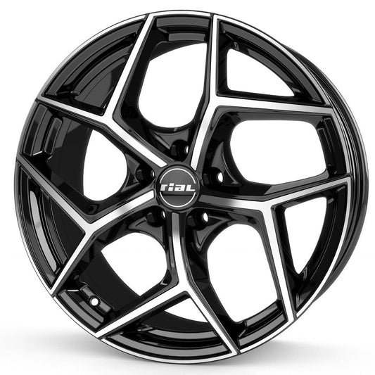 Rial Salento diamond-black frontpolished 8x18 5x108 ET45 CB70,1 60° 780 kg SAL80845B53-1 rehvid – osta PRVShop.ee