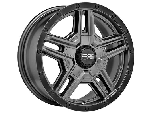 OZ Racing Rally Adventure Matt Graphite / Black Lip 8x17 5x127 ET37 CB71,6 60° 1200 kg W01C530537G rehvid – osta PRVShop.ee