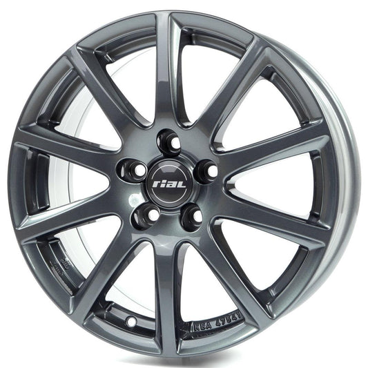 Rial Milano titanium 6x15 5x100 ET38 CB57,1 R13 580 kg MI60538V72-5 rehvid – osta PRVShop.ee