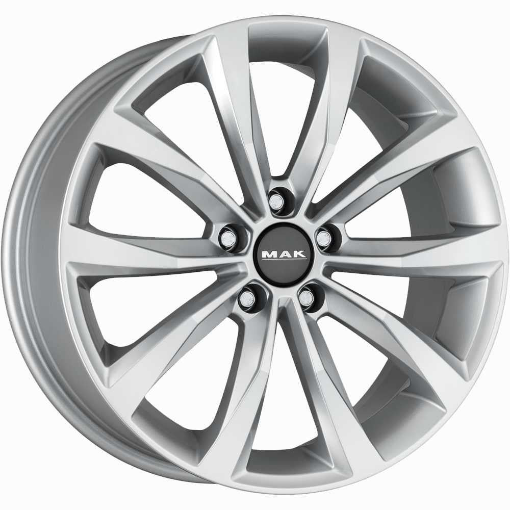 MAK Wolf Silver 7,5x18 5x100 ET48 CB56,1 60° 695 kg F7580WFSI48P4IX rehvid – osta PRVShop.ee
