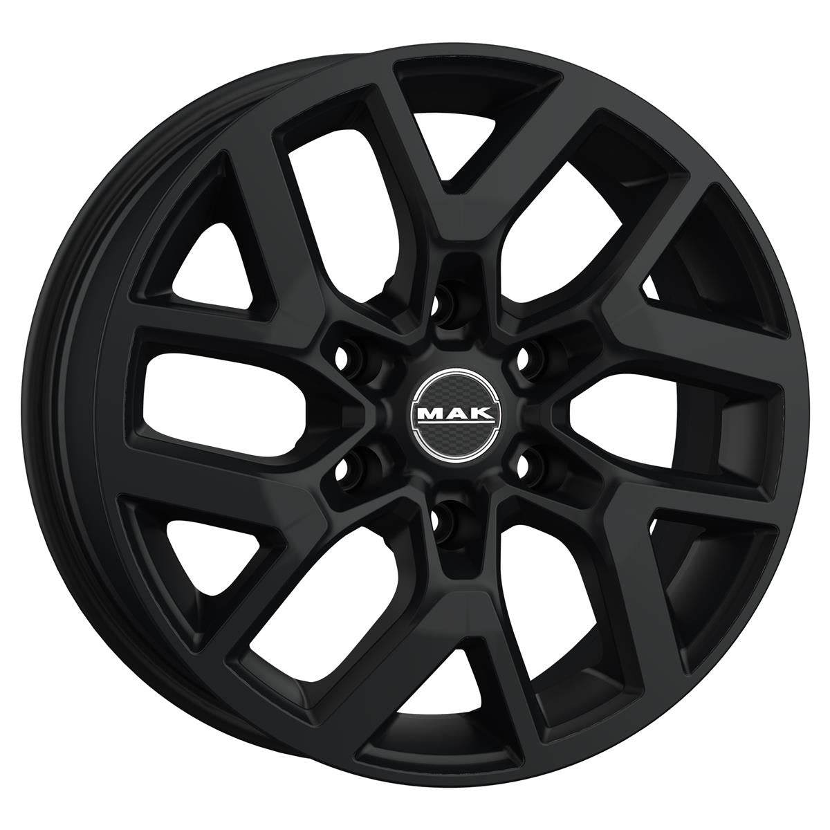 MAK Gravel Matt Black 7,5x19 6x139.7 ET26 CB106,1 Flat 960 kg F7590GRMB26VH2 rehvid – osta PRVShop.ee