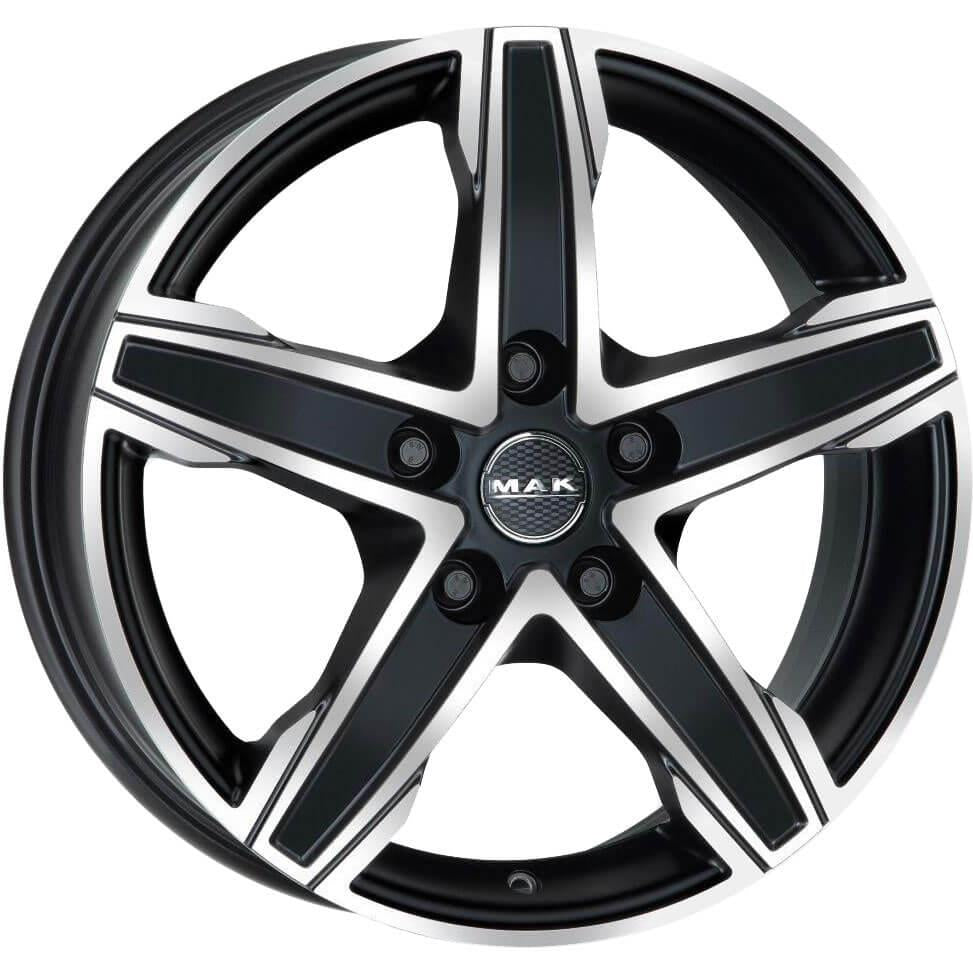 MAK King 5 Ice Black 7x16 5x108 ET46 CB65,1 Flat 900 kg F70605KIB46GG3X rehvid – osta PRVShop.ee