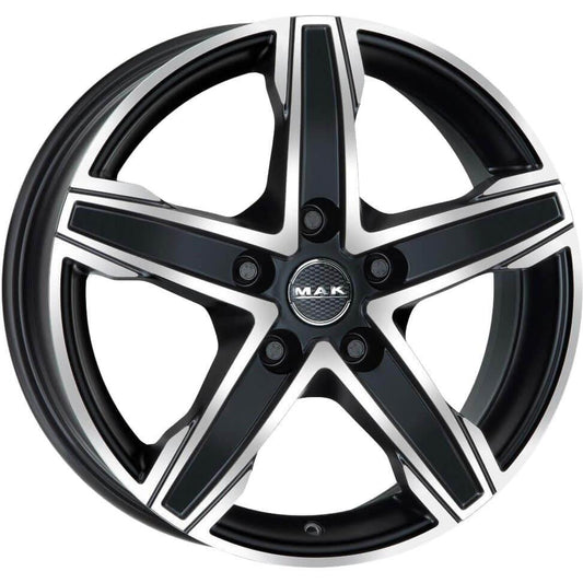 MAK King 5 Ice Black 7x16 5x108 ET46 CB65,1 Flat 900 kg F70605KIB46GG3X rehvid – osta PRVShop.ee