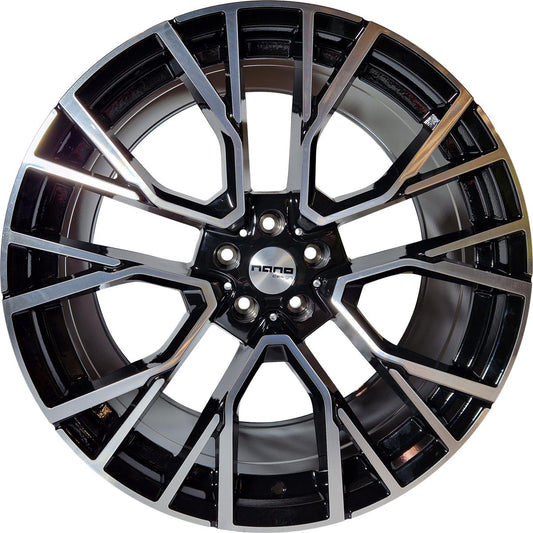 Nano 5769 Glossy Black Polished 10,5x21 5x112 ET43 CB66,6 60° 900 kg BK5769BP-512-105-43 rehvid – osta PRVShop.ee
