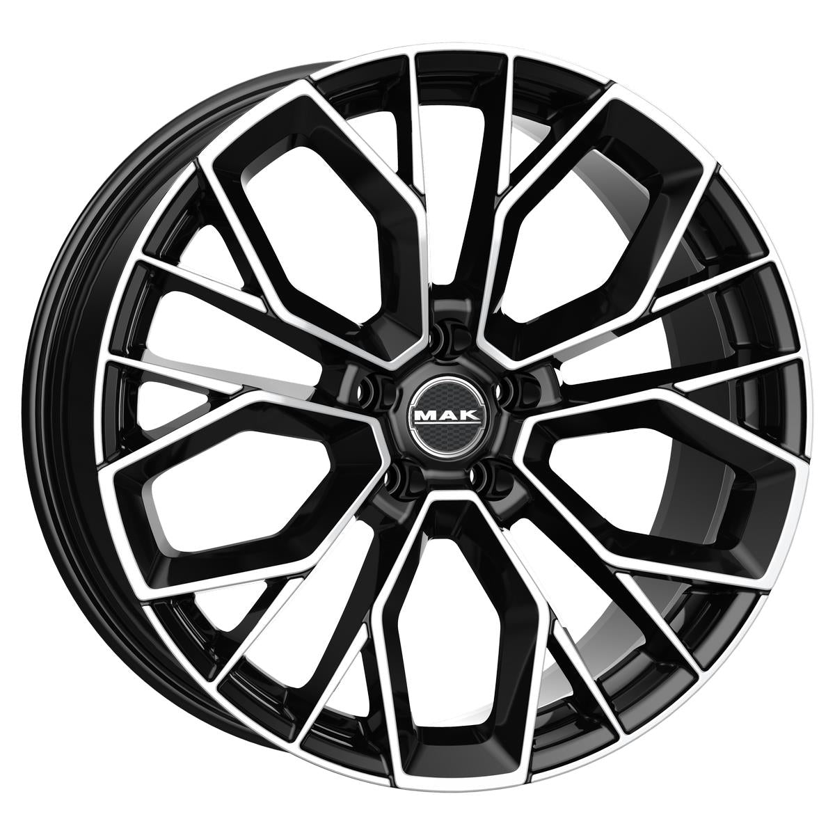 MAK Stilo-D Black Mirror 11,5x22 5x130 ET47 CB66,6 R14 1100 kg F1522TPBM47KS3X