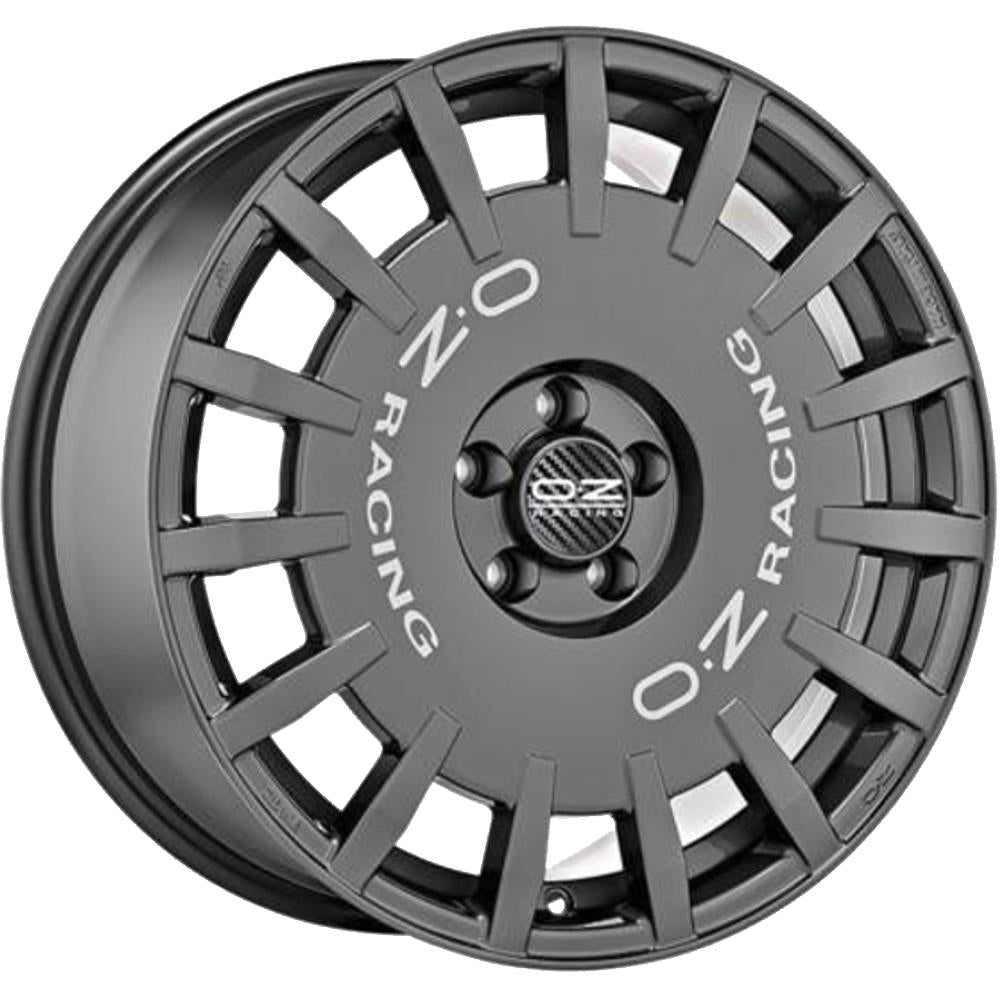 OZ Racing Rally Racing Dark Graphite Silver Lettering 7x17 5x108 ET45 CB75,0 60° 650 kg W01A50252T9 rehvid – osta PRVShop.ee