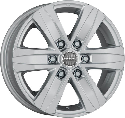 MAK Stone 6 Silver 7,5x17 6x130 ET60 CB84,1 60° 1215 kg F75706SSI60M5 rehvid – osta PRVShop.ee