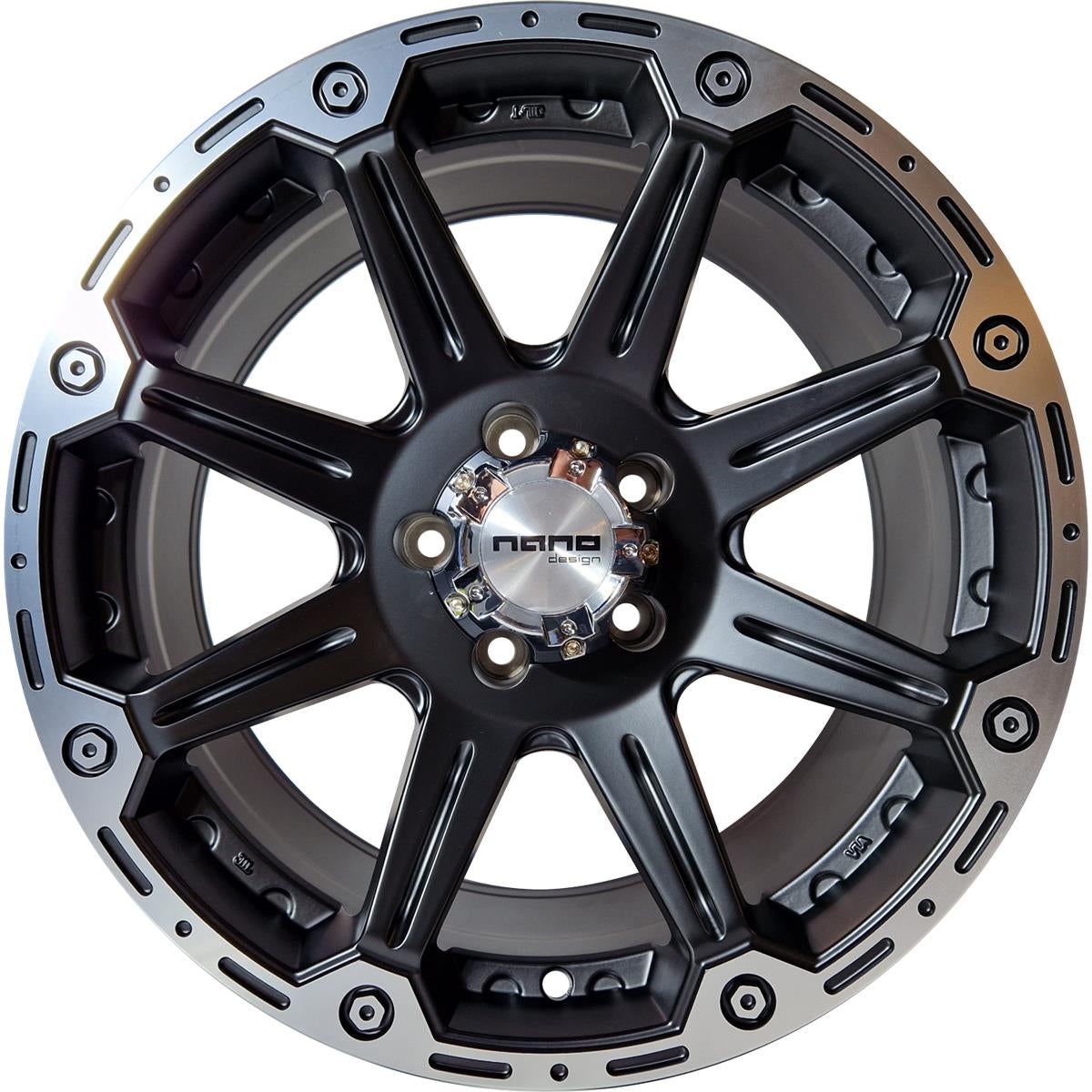 Nano BK717 Matt Black polished 8,5x18 5x120 ET20 CB65,1 60° 765 kg BK717BP-520-885-20 rehvid – osta PRVShop.ee