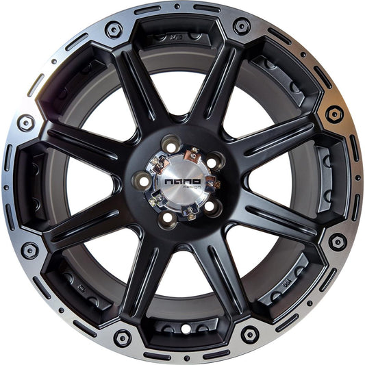 Nano BK717 Matt Black polished 8,5x18 5x120 ET20 CB65,1 60° 765 kg BK717BP-520-885-20 rehvid – osta PRVShop.ee