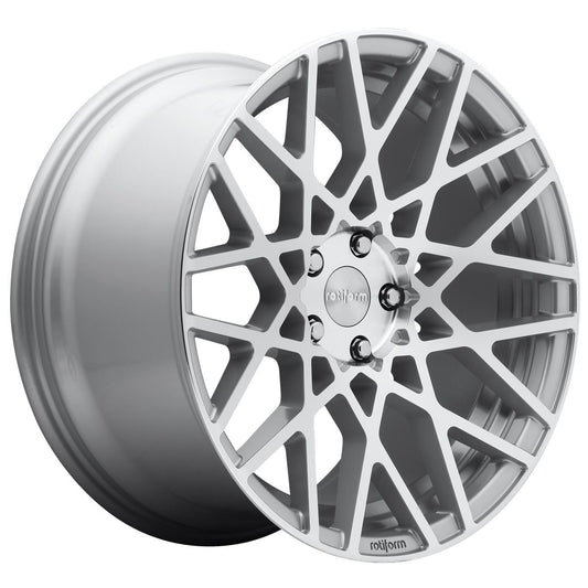Rotiform R110 Blq Gloss Silver Machined 8,5x18 5x112 ET45 CB66,6 60° 725 kg R1101885F8+45 rehvid – osta PRVShop.ee
