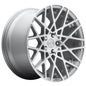 Rotiform R110 Blq Gloss Silver Machined 8,5x18 5x112 ET45 CB66,6 60° 725 kg R1101885F8+45 rehvid – osta PRVShop.ee
