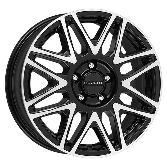 Dezent KH dark Black/polished 6,5x16 6x130 ET62 CB84,1 R14 1400 kg TKHZZBP62E