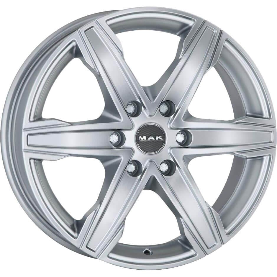 MAK King 6 Silver 8x18 6x139.7 ET50 CB95,1 60° 1215 kg F80806KSI50VJ4-LC250 rehvid – osta PRVShop.ee