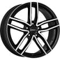 Dezent TR dark Black/polished 7x17 5x100 ET35 CB57,1 R13 730 kg TTRY6BP35V rehvid – osta PRVShop.ee