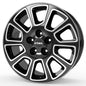 Rial Transporter 2 diamond-black frontpolished 7x17 5x108 ET46 CB65,1 Flat 1000 kg TP2-70746P83-1 rehvid – osta PRVShop.ee