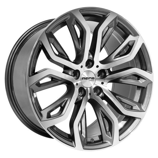 Nano BK510 Grey Polished 9,5x20 5x120 ET35 CB74,1 60° 850 kg BK510GP-520-095-35 rehvid – osta PRVShop.ee