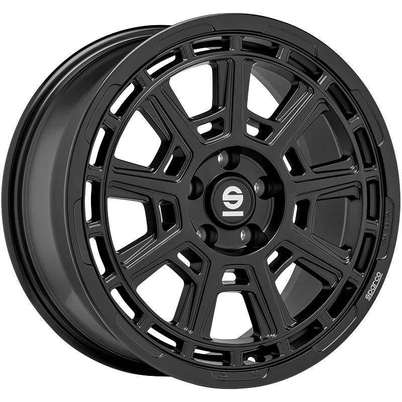 Sparco Sterrato Matt Black 8x17 6x120 ET35 CB74,5 60° 950 kg W2912100553 rehvid – osta PRVShop.ee
