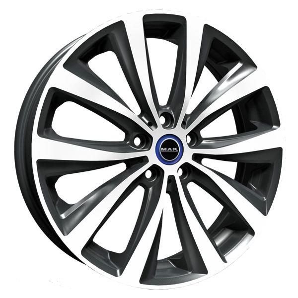 MAK Watt Gun Met-Mirror Face 5x19 5x112 ET43 CB66,6 60° 500 kg F5090WTQM43WS3X rehvid – osta PRVShop.ee