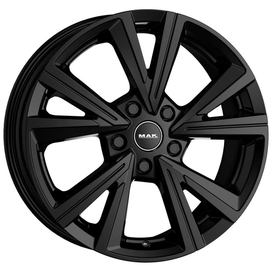 MAK Qvarz Gloss Black 7,5x18 5x112 ET42 CB76,0 60° 810 kg F7580QZGB42VK rehvid – osta PRVShop.ee