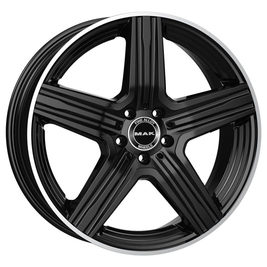 MAK Lewis-D Gloss Black Mirror Ring 11x21 5x112 ET49 CB66,6 (Long Bolt) R14 1050 kg F1121EDGL49WS4Y rehvid – osta PRVShop.ee