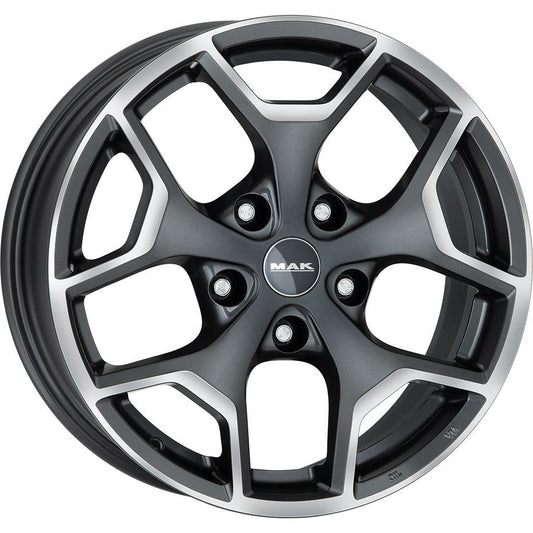 MAK Liberty Gun Met-Mirror Face 7,5x18 5x127 ET44 CB71,6 60° 740 kg F7580LBQM44C3YX rehvid – osta PRVShop.ee