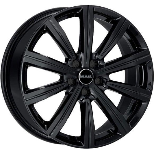 MAK Birmingham Gloss Black 8,5x20 5x120 ET40 CB72,6 60° 1000 kg F8520IRGB40IRX rehvid – osta PRVShop.ee