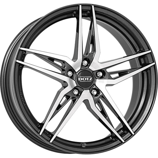 Dotz Interlagos dark Gunmetal/polished 7,5x18 5x100 ET51 CB57,1 R13 615 kg OINF6FP51E rehvid – osta PRVShop.ee