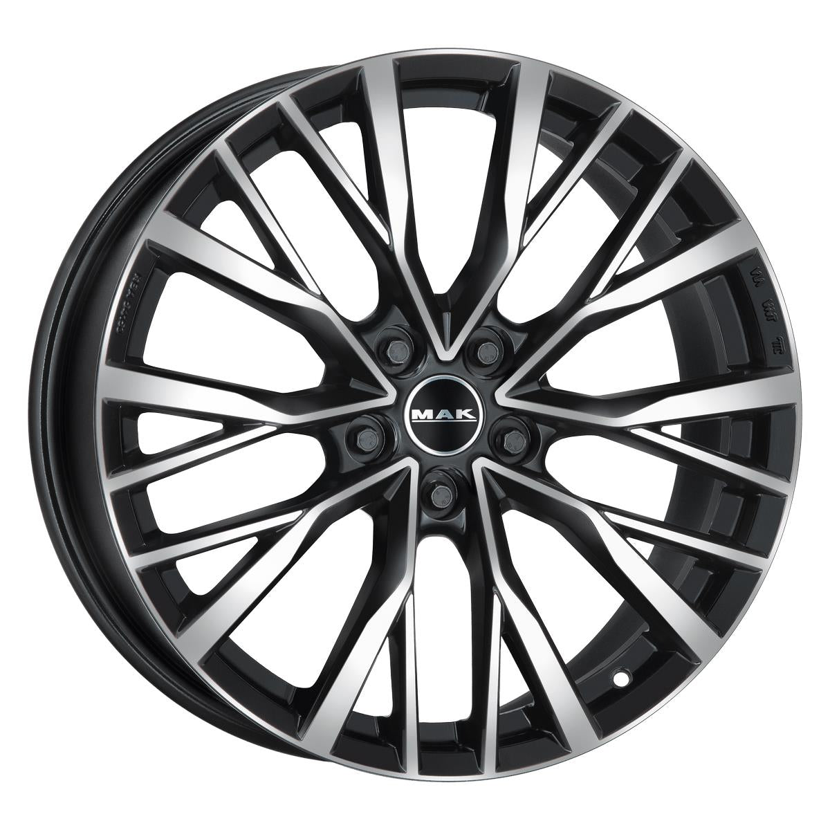 MAK Kent Black Mirror 10x22 5x120 ET42 CB72,6 60° 1050 kg F1022KEBM43IRX rehvid – osta PRVShop.ee