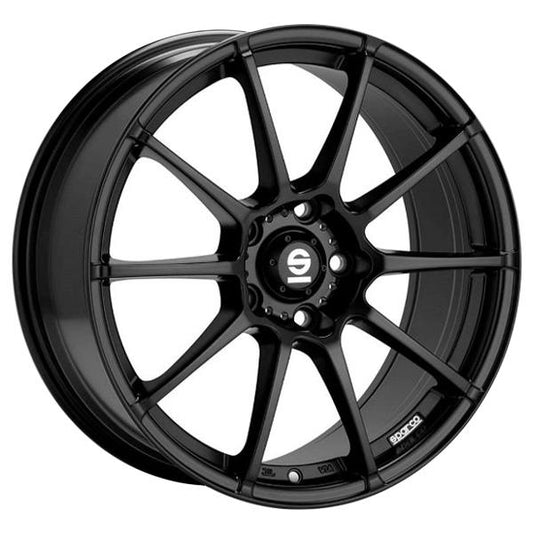 Sparco Assetto Gara Matt Black 8x18 5x108 ET45 CB73,0 60° 610 kg W2903950139 rehvid – osta PRVShop.ee